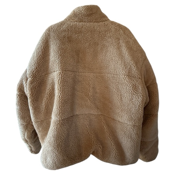 Alo Tan/Camel Sherpa Stage Puffer Jacket - Picture 2 of 6